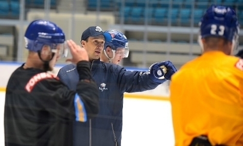 Видео первой тренировки финалиста Кубка Гагарина в качестве тренера «Барыса»