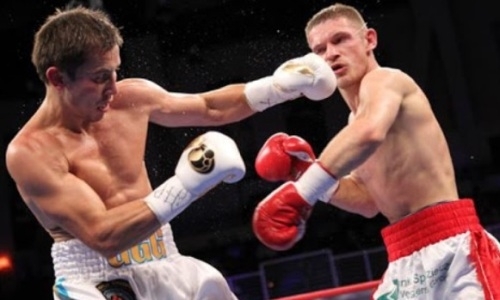 Три нокдауна и нокаут. Восемь лет назад Головкин провел первый титульный бой в США. Видео