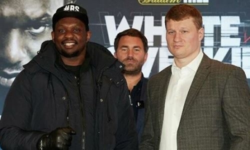 Эдди Хирн объявил дату реванша Александр Поветкин — Диллиан Уайт