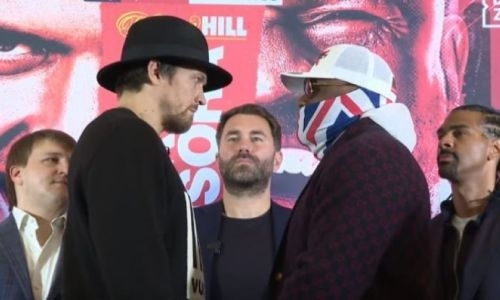 Чисора обратился к Усику перед их поединком