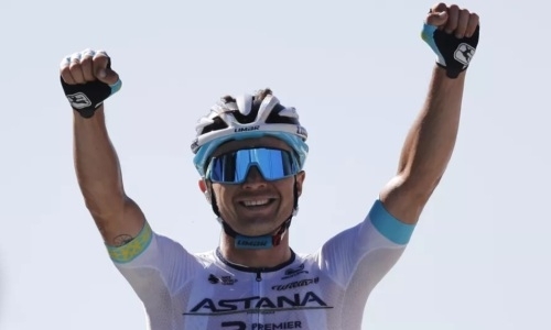 Видео победного финиша казахстанца Алексея Луценко на «Тур де Франс»