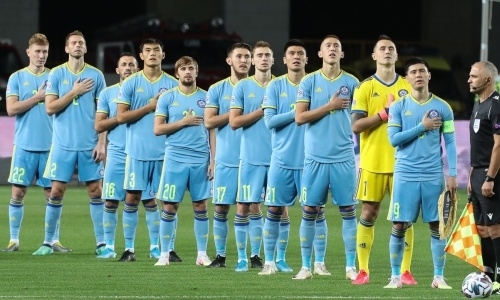 Сборная Казахстана вышла в лидеры группы Лиги наций