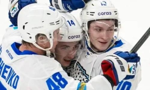 Один из лидеров «Барыса» набрал сотое очко в КХЛ
