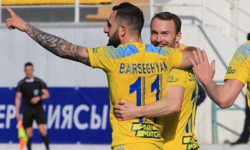 «Астана» победила «Ордабасы» в матче с двумя пенальти и невероятным голом Жоао Пауло