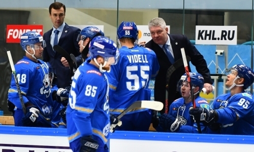 «Нормально все выложились». Юрий Михайлис остался доволен «Барысом» после поражения московскому «Динамо»