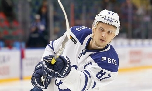 Российский форвард удостоился «награды» за три очка в матче с «Барысом»