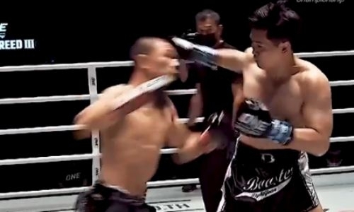 Тайский боец нокаутировал соперника на шестой секунде поединка и установил рекорд. Видео