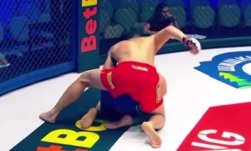 Казахстанский файтер зверски нокаутирован за одну минуту на турнире Fight Nights Global