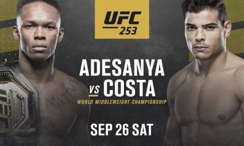 Прямая трансляция турнира UFC 253 с главным боем Адесанья — Коста