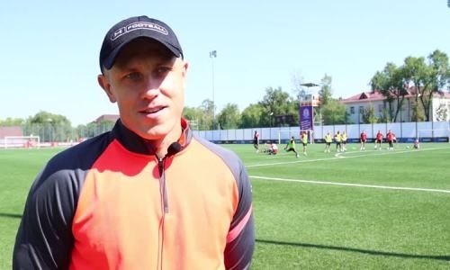 Видео предыгровой тренировки «Кызыл-Жара СК» в Алматы