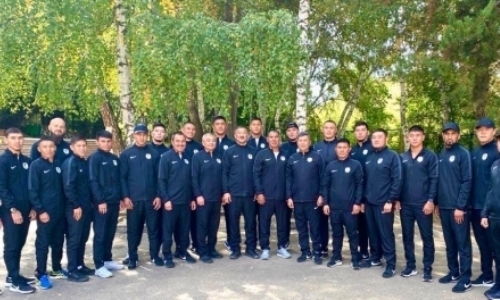 Фоторепортаж с УТС сборной Казахстана в Алматинской области