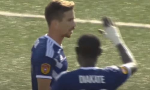 Видео гола Бриджидо матча Премьер-Лиги «Тобол» — «Ордабасы»