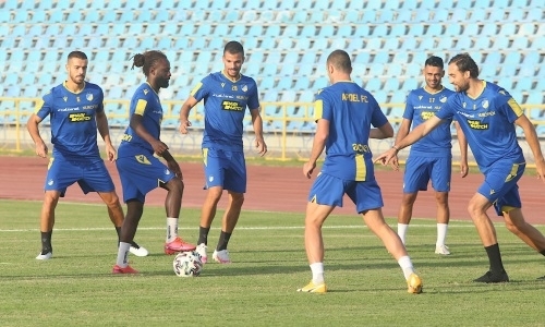 Фоторепортаж с предыгровой тренировки АПОЭЛа в Шымкенте