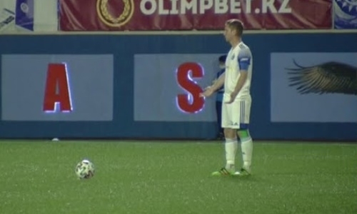 Видео гола Бондаренко матча Премьер-Лиги «Окжетпес» — «Каспий»