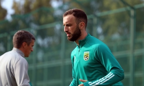 «Тобол» опубликовал фото с тренировки в Алматы