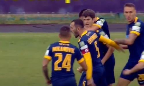 Видео шикарного гола Косовича матча Премьер-Лиги «Окжетпес» — «Кайрат»