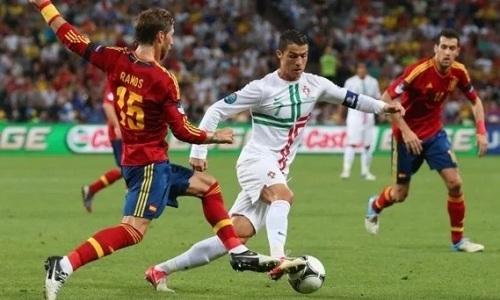 Прямая трансляция товарищеского матча Португалия — Испания