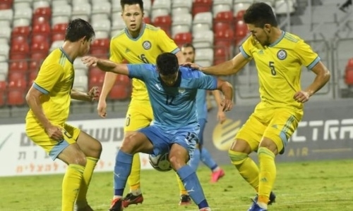 Закончился первый тайм матча Казахстан — Северная Македония в отборе на ЕВРО-2021