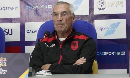 «Все нормально». Наставник сборной Албании высказался о матче и оценил команду Казахстана