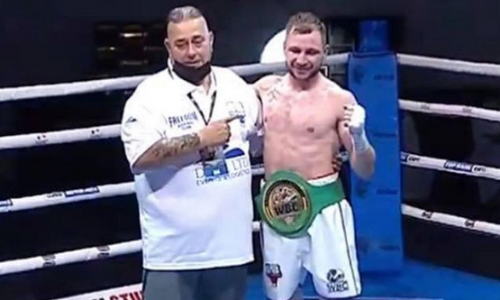 Обидчик казахстанского боксера показал свой лучший удар в бою с ним. Видео