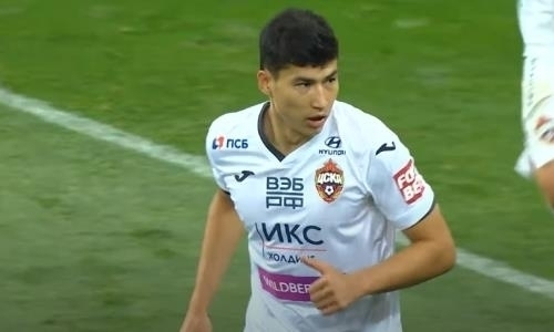 Зайнутдинов попал в старт ЦСКА в четвертом матче подряд в РПЛ