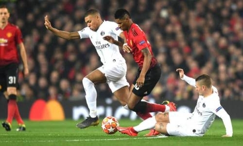 Казахстанцы увидят прямую трансляцию матча ПСЖ — «Манчестер Юнайтед» в Лиге Чемпионов