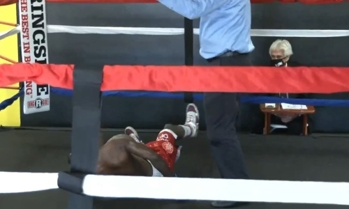 Американский боксер стал автором самого быстрого нокаута в истории штата. Видео