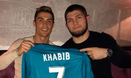 «Много вопросов». Хабиб Нурмагомедов рассказал, о чем беседовал с Криштиану Роналду