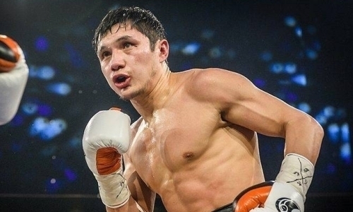 Аблайхан Хусаинов прошел взвешивание перед боем. Видео