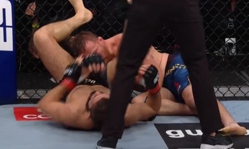 Видео досрочной победы, или Как Хабиб «отключил» Гэтжи в бою за титул чемпиона UFC