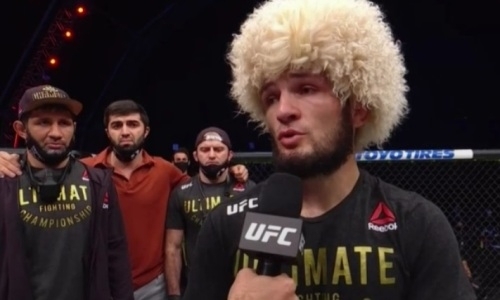 Как Хабиб Нурмагомедов объявил о завершении карьеры. Видео эпичного момента