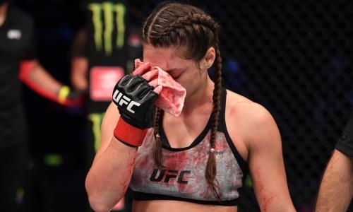 Российская красотка из UFC отстранена от боев на длительный срок после кровавого поражения