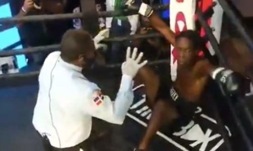 Боксер вернулся на ринг спустя 11 лет и был брутально нокаутирован. Видео