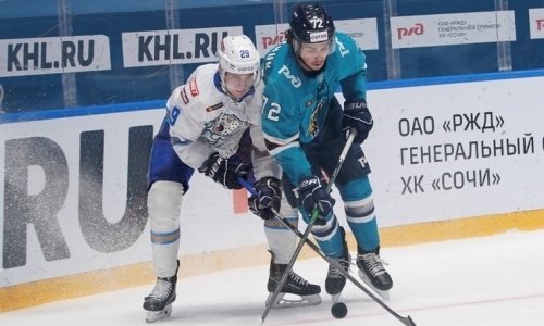 КХЛ разобрала матч ХК «Сочи» — «Барыс» и нашла причину поражения казахстанцев