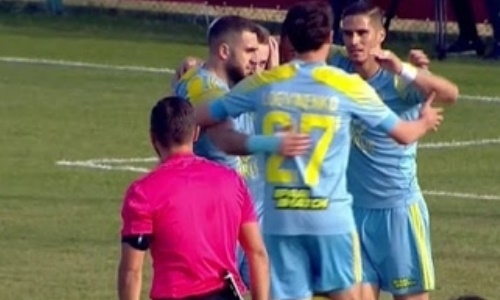 Видеообзор матча Премьер-Лиги «Астана» — «Каспий» 1:2