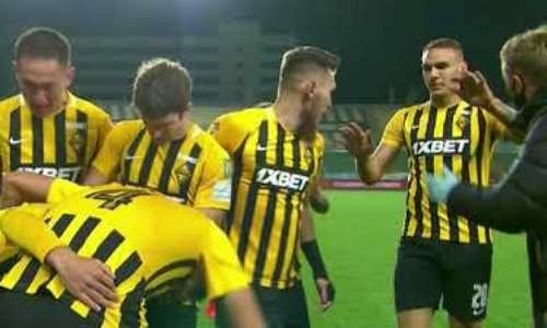 Видео автогола Радаковича матча Премьер-Лиги «Кайрат» — «Астана»