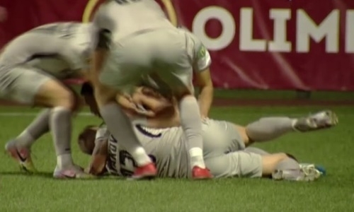 Видео гола Полякова матча Премьер-Лиги «Жетысу» — «Кайрат»