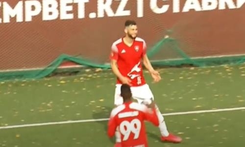 Видео гола Лобжанидзе матча Премьер-Лиги «Кайсар» — «Шахтер»