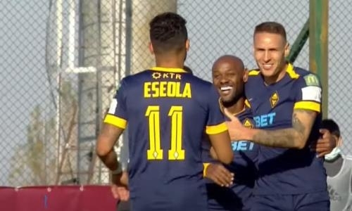 Видео гола Лава матча Премьер-Лиги «Тобол» — «Кайрат»