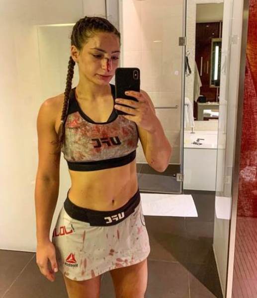 Российская красотка из UFC отстранена от боев на длительный срок после кровавого поражения