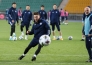 Представлен фоторепортаж с тренировки сборной Казахстана перед матчем с Албанией