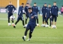Представлен фоторепортаж с тренировки сборной Казахстана перед матчем с Албанией