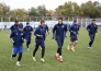 Представлен фоторепортаж с тренировки молодежной сборной Казахстана