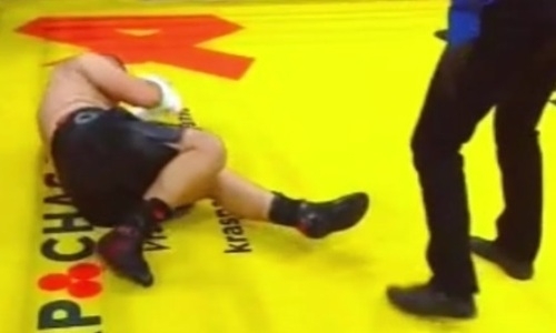 Видео нокаута Мурата Гассиева на 107 секунде дебютного боя в супертяжелом весе