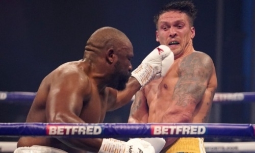 Видео боя Александр Усик — Дерек Чисора за титул WBO в супертяжелом весе