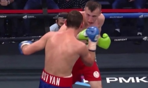 Вечер бокса в Екатеринбурге с участием «Казахстанской ракеты» начался с зарубы двух россиян