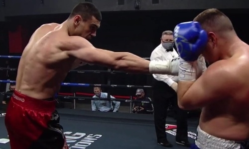 Видео полного боя Евгения Тищенко против британца за титул WBO с нокаутом во втором раунде