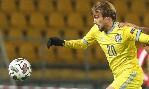 Завершился первый тайм товарищеского матча Черногория — Казахстан