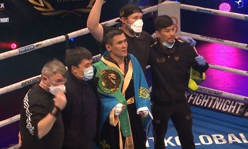 Казахстанский боксер стал чемпионом WBC уже во втором бою в профи