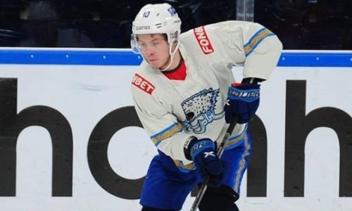 Сыграет с «Нефтехимиком»? «Барыс» сообщил, когда Никита Михайлис вернется в состав